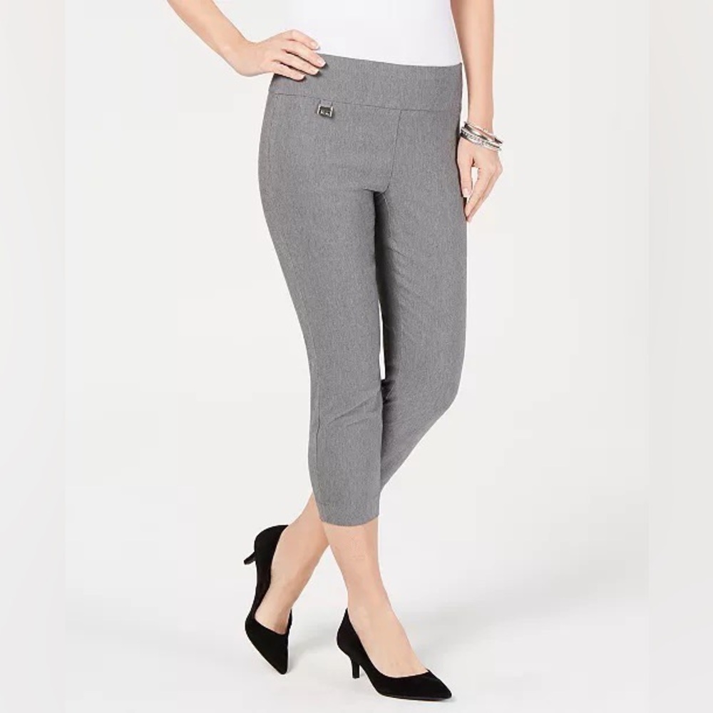 Alfani Petite Grey Capri